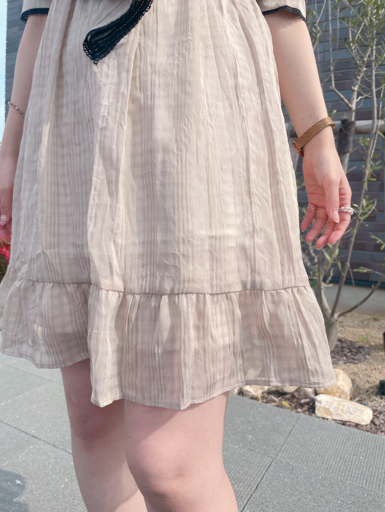 フリルチュニック