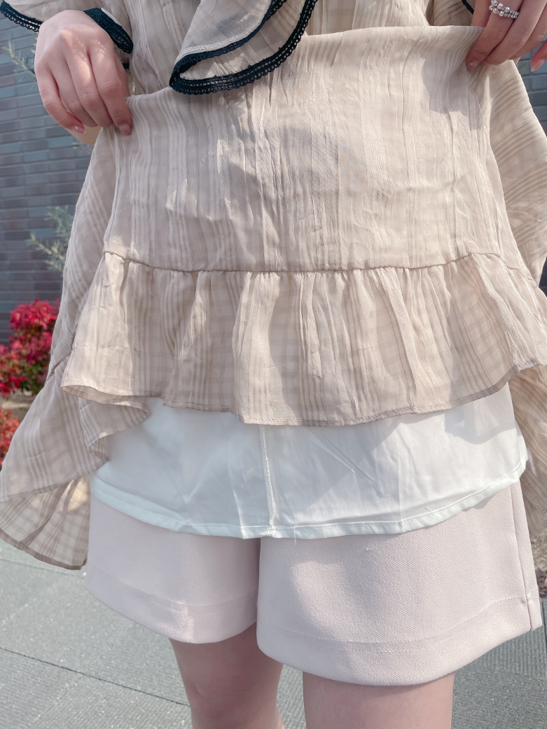 フリルチュニック