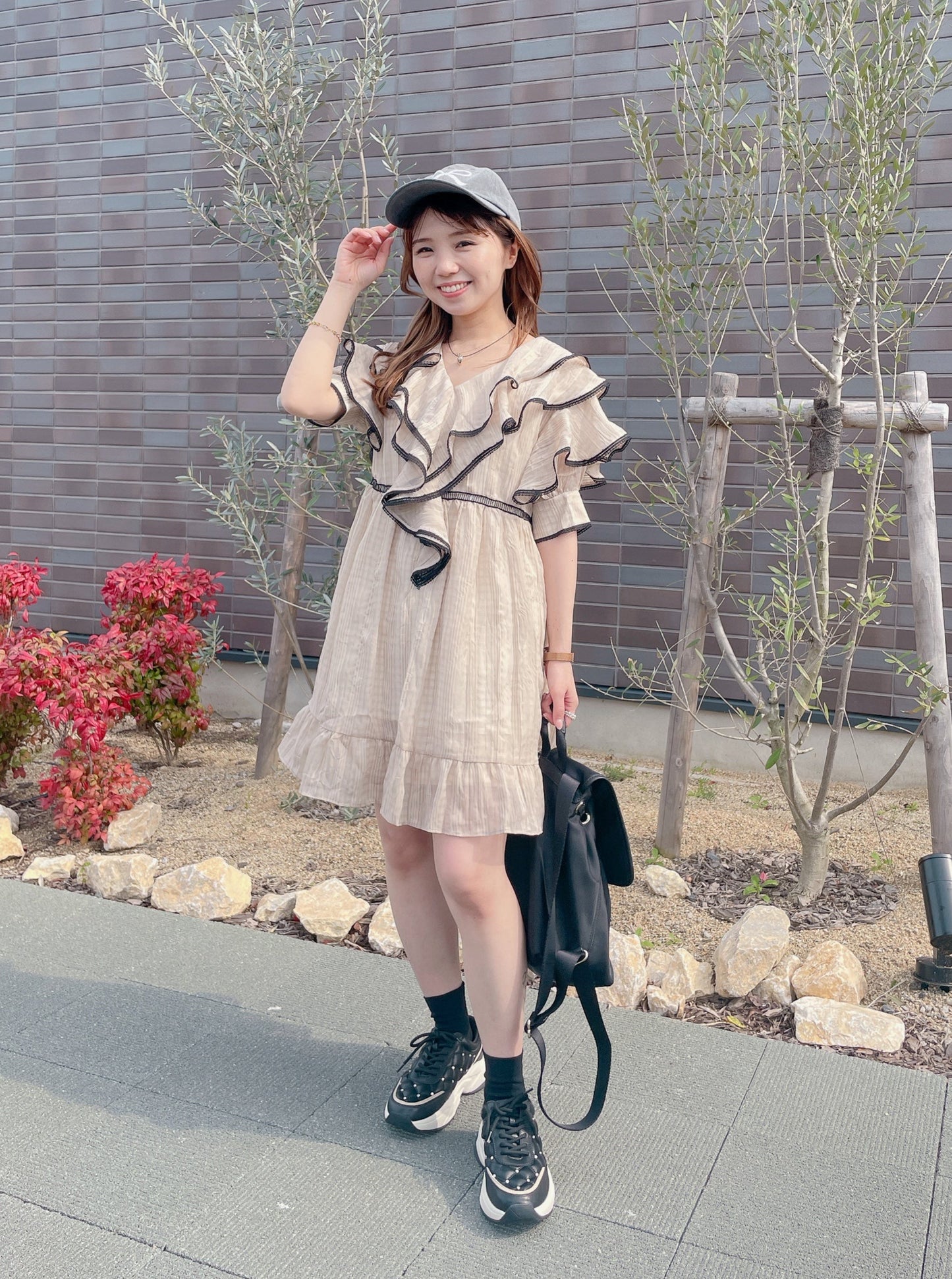 フリルチュニック