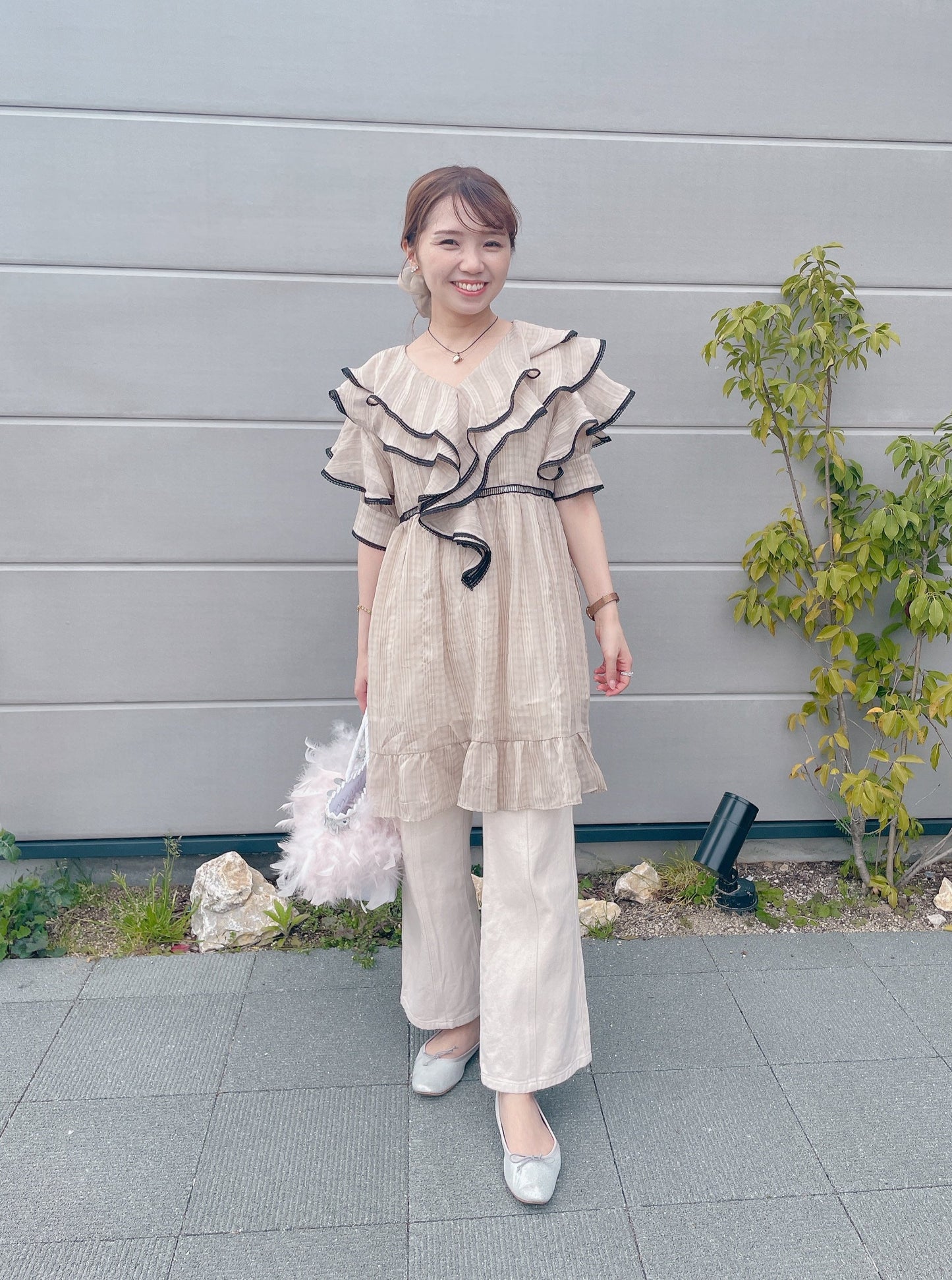 フリルチュニック