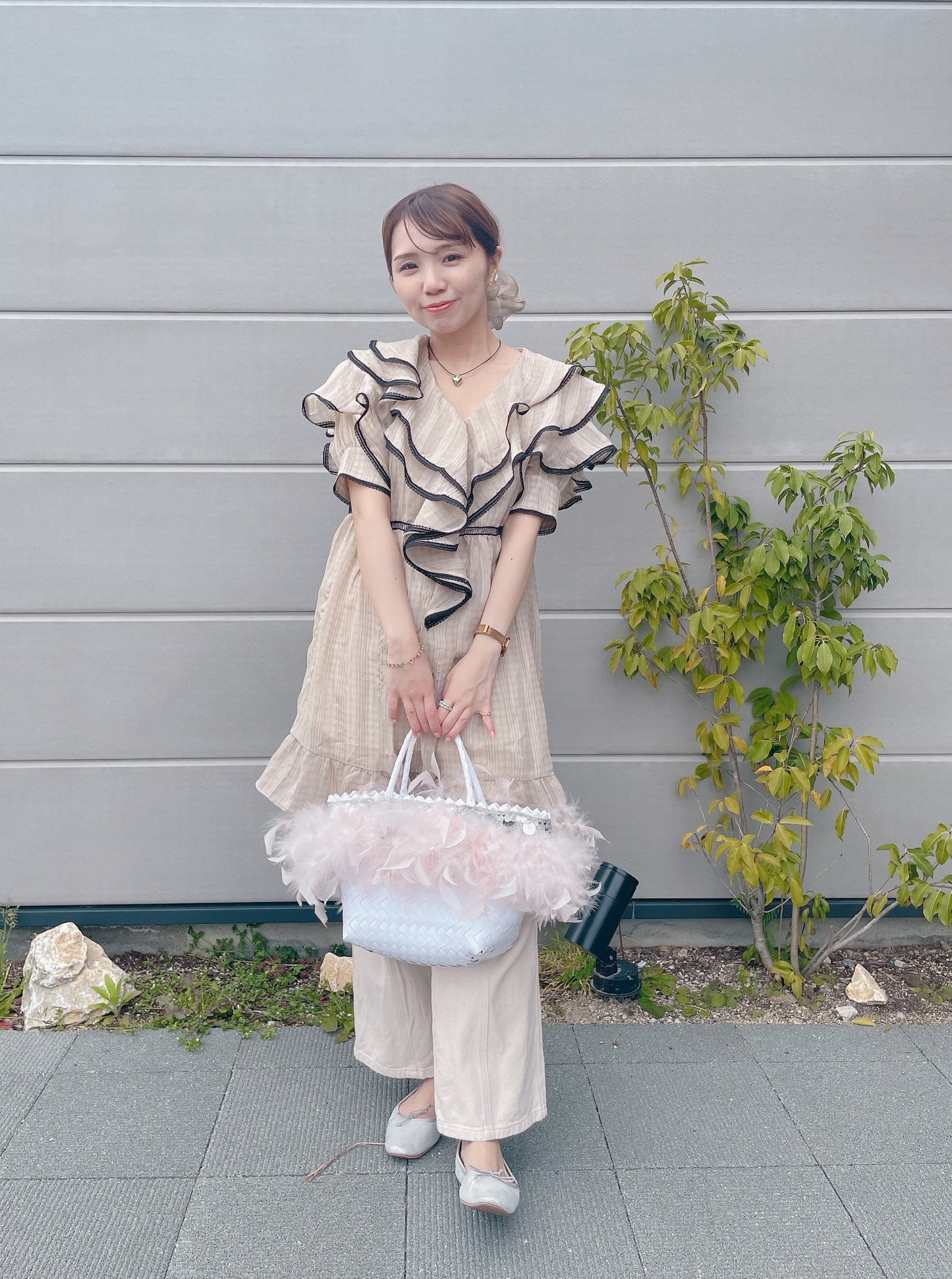 フリルチュニック