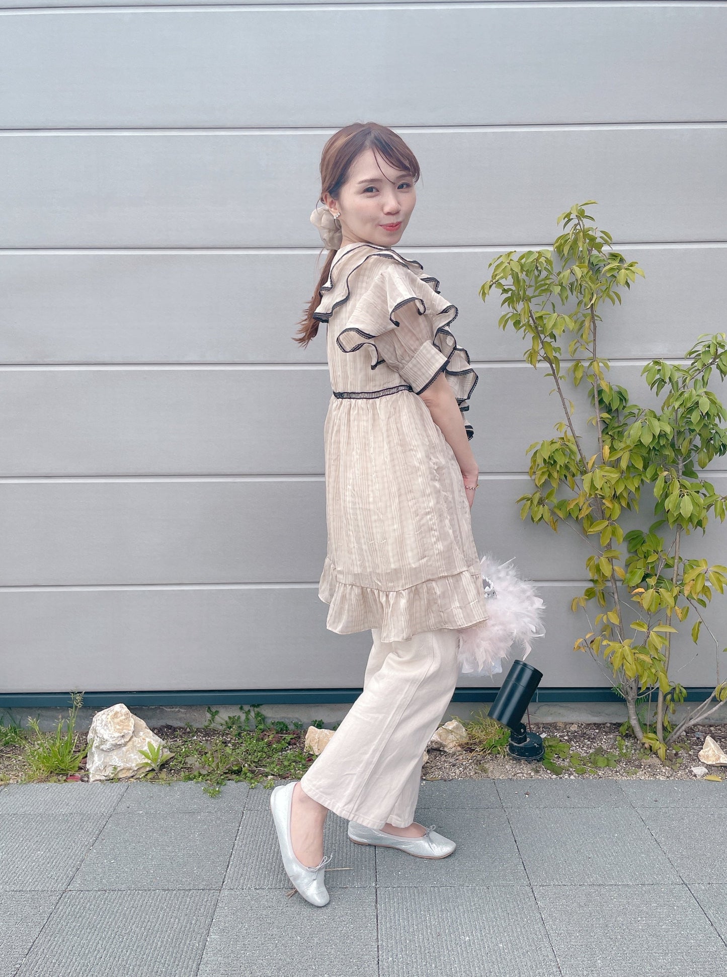 フリルチュニック