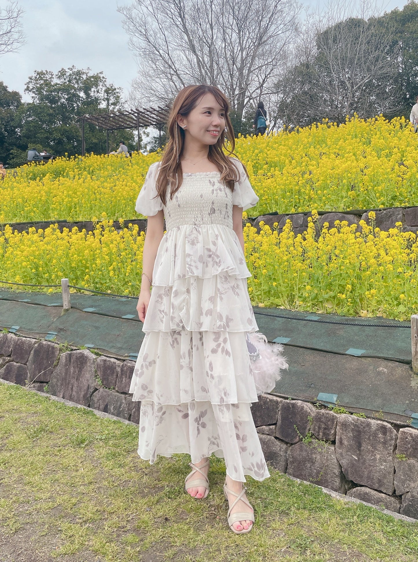 ティアードワンピース