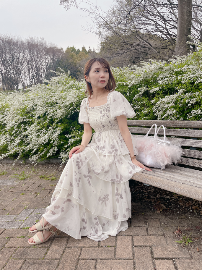 ティアードワンピース