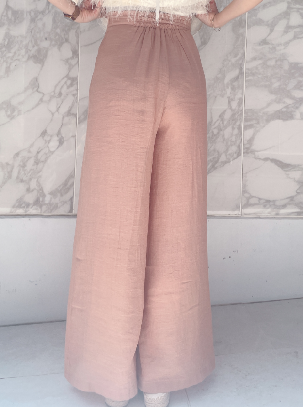 楊柳ワイドパンツ