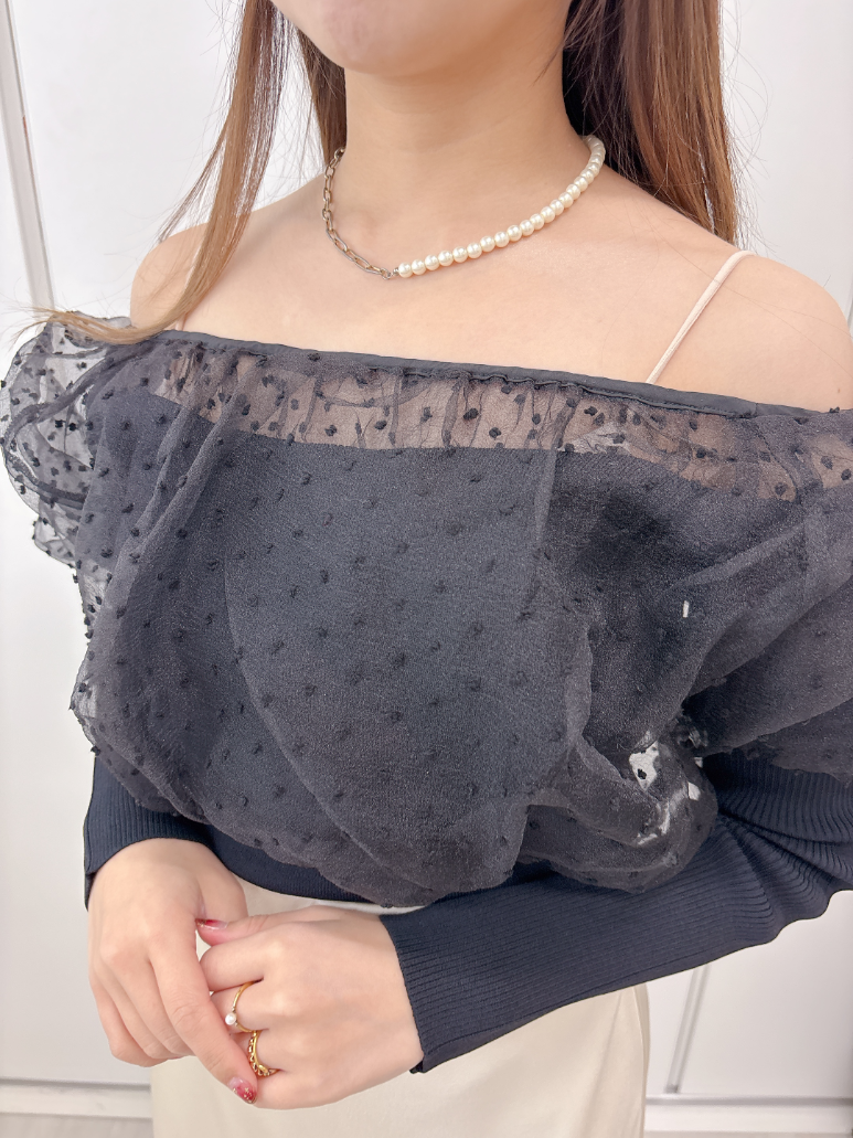 シアードット2WAYニット