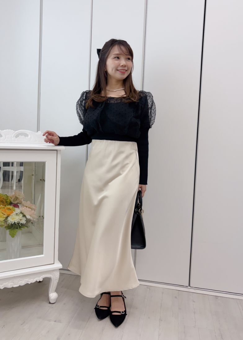 シアードット2WAYニット