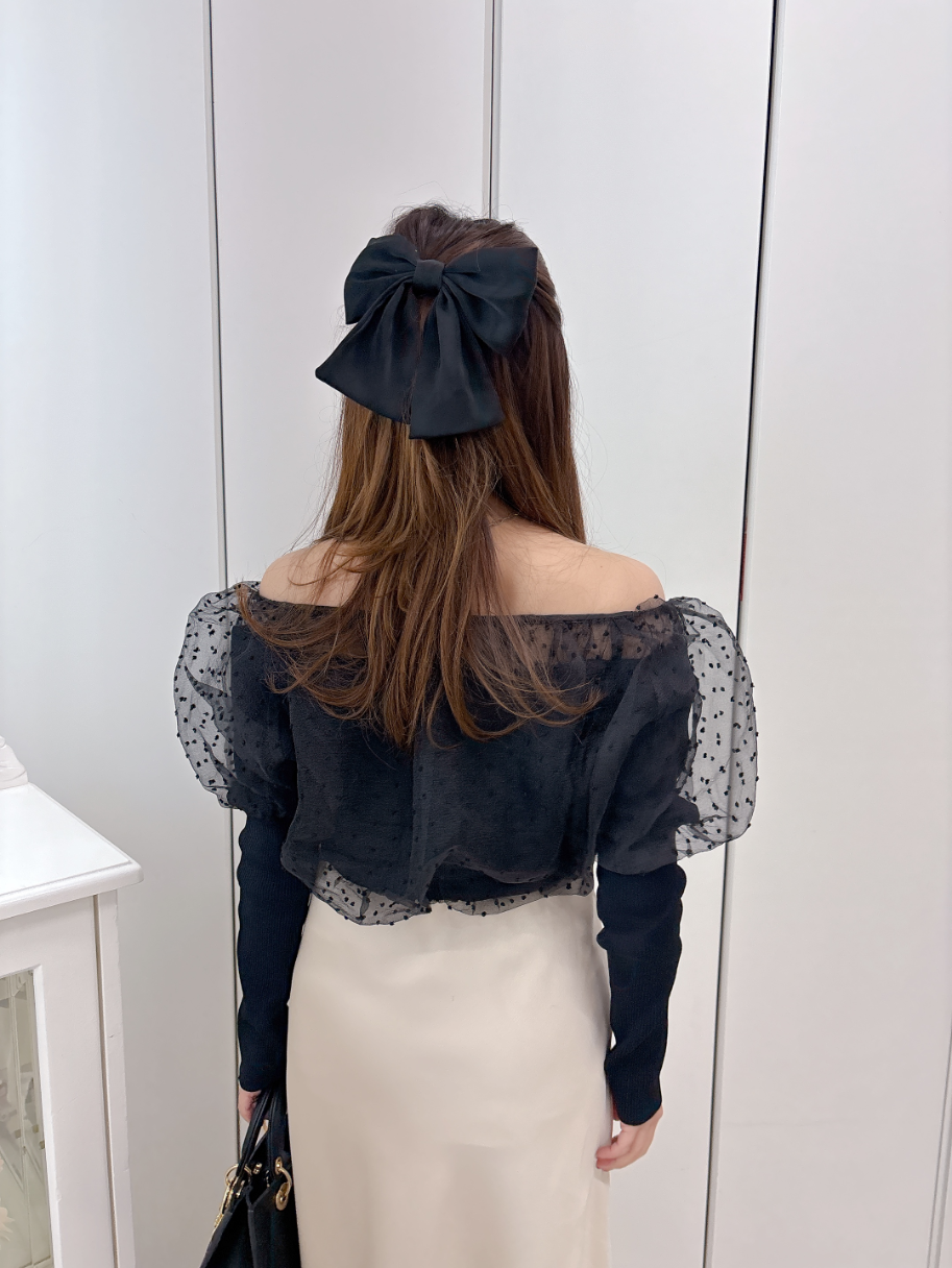 シアードット2WAYニット