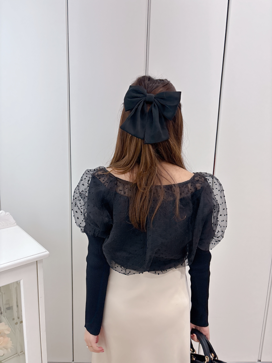 シアードット2WAYニット