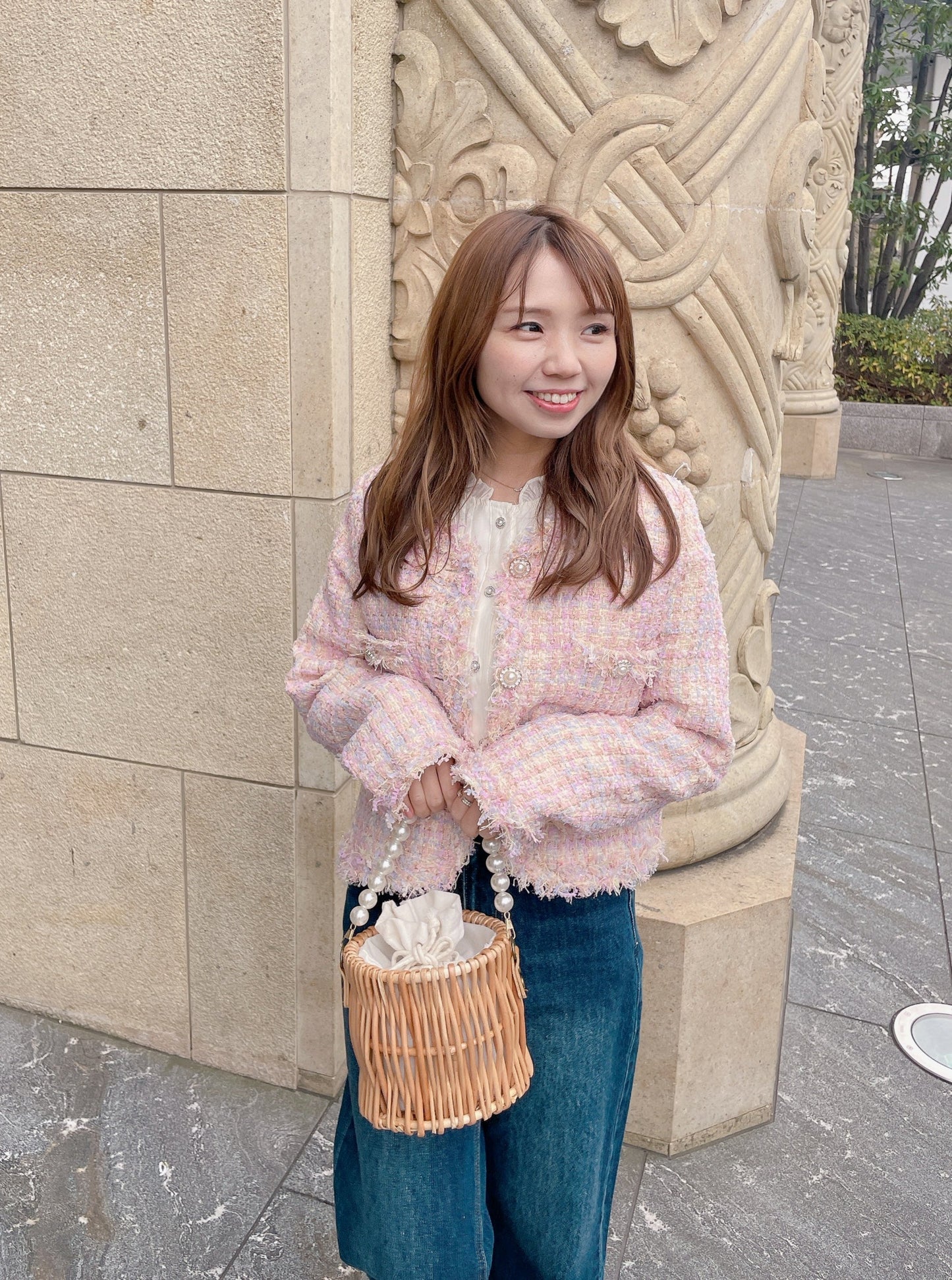 ミックスツイードジャケット