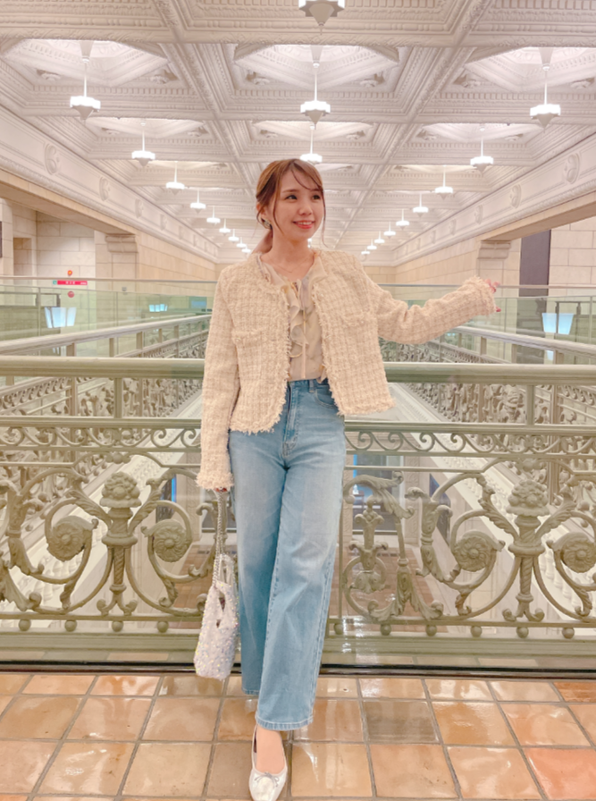 ミックスツイードジャケット