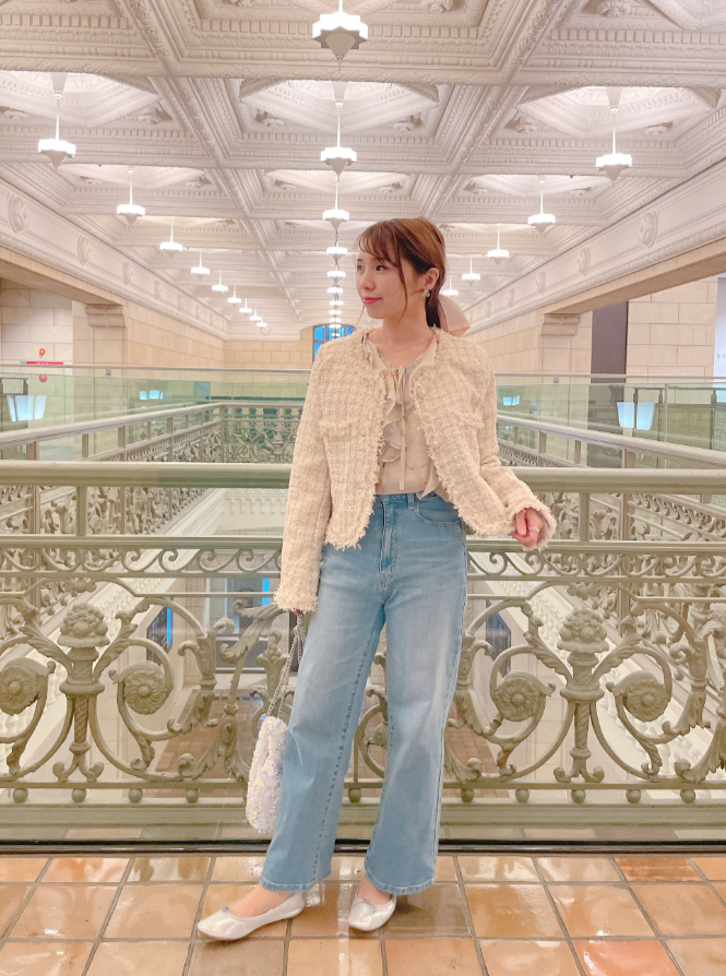 ミックスツイードジャケット