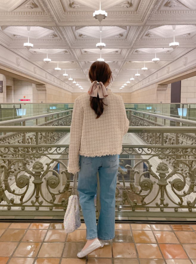 ミックスツイードジャケット