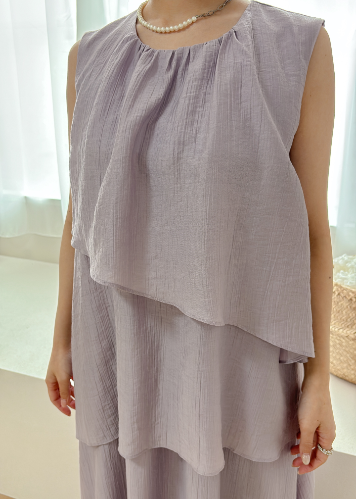 ランダムティアードワンピース