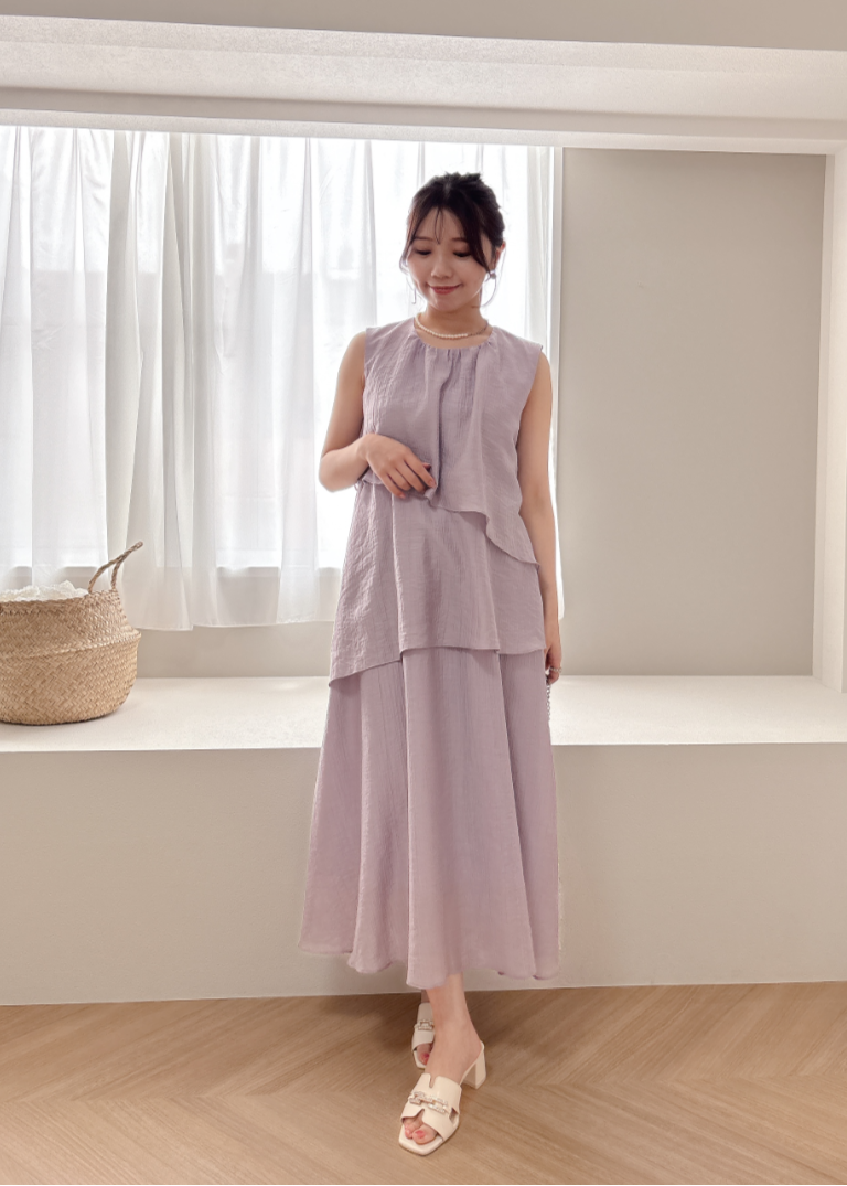 ランダムティアードワンピース