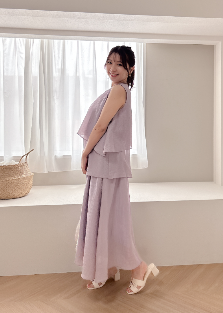 ランダムティアードワンピース