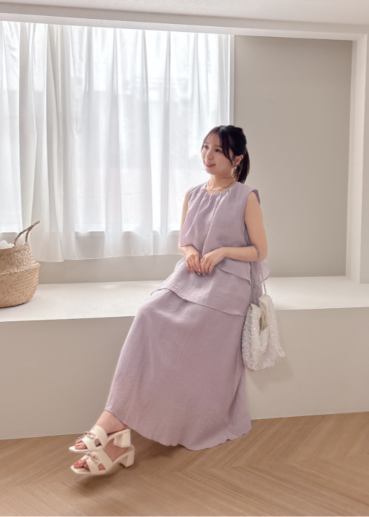 ランダムティアードワンピース