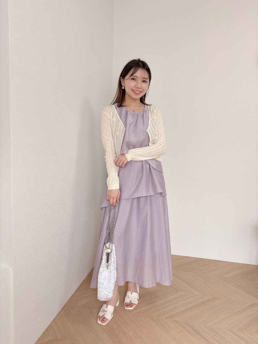 ランダムティアードワンピース