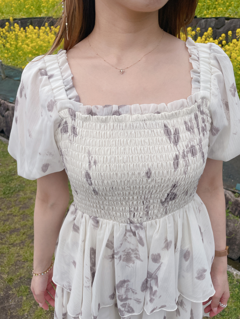 ティアードワンピース