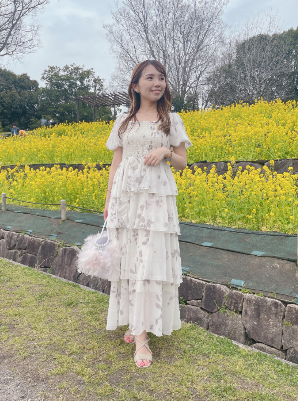 ティアードワンピース