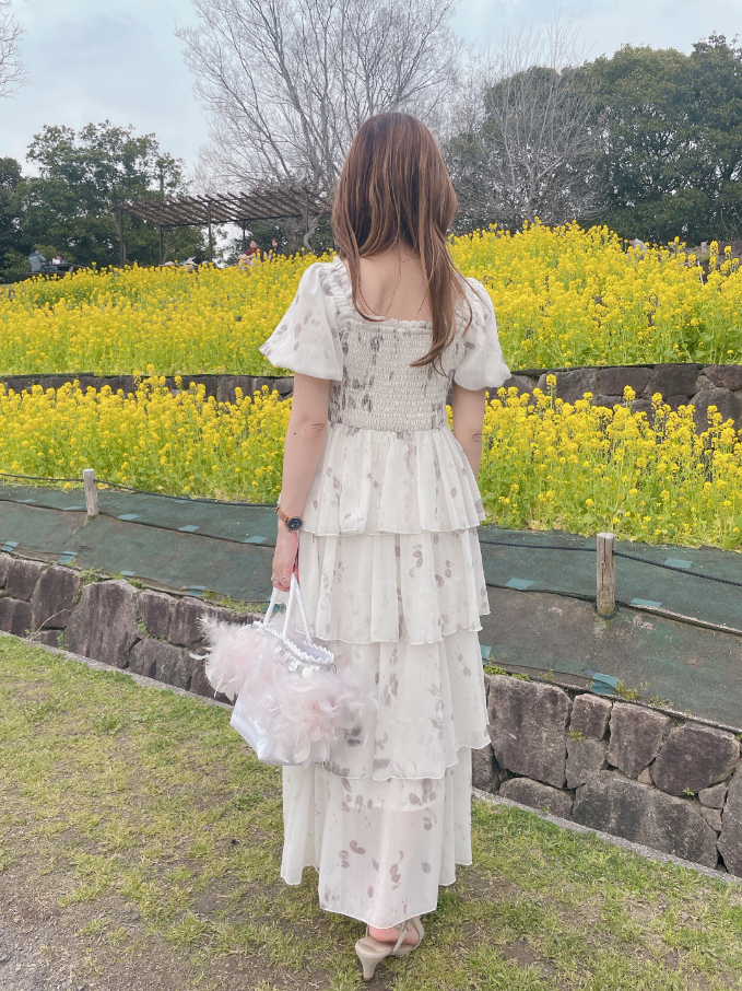 ティアードワンピース