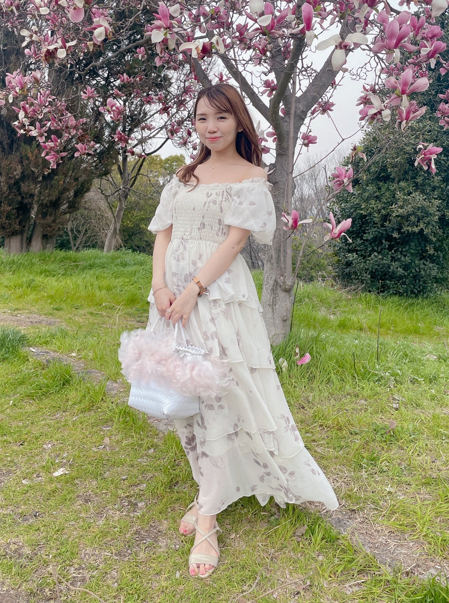 ティアードワンピース