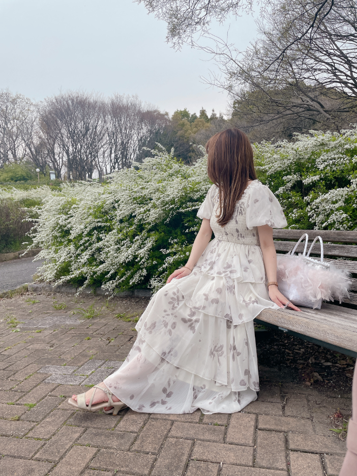 ティアードワンピース