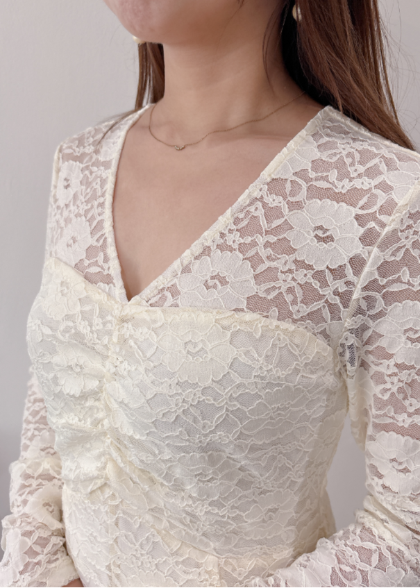 総レースワンピース