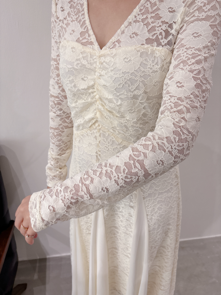 総レースワンピース