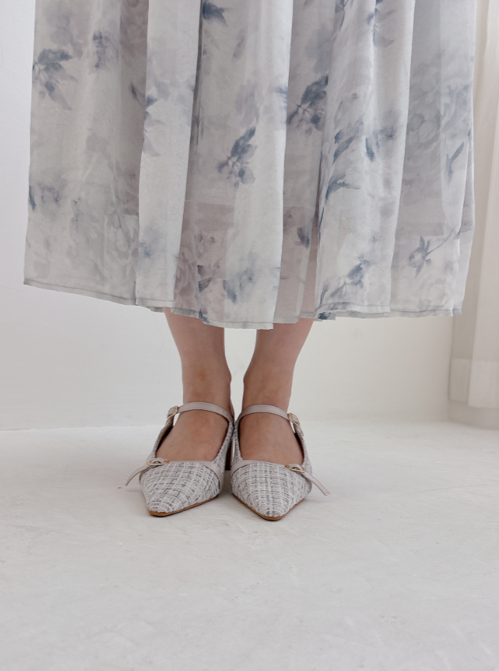 フローラルワンピース