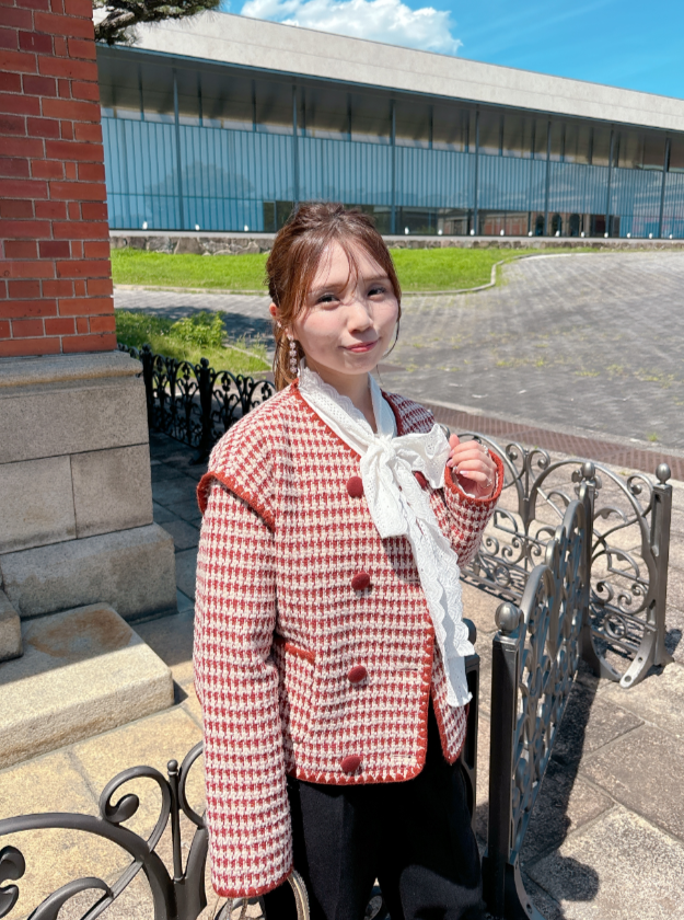 レースボウタイブラウス