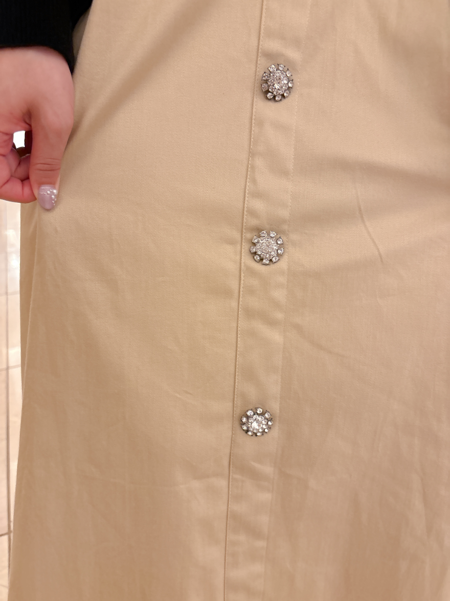 ビジュートレンチスカート