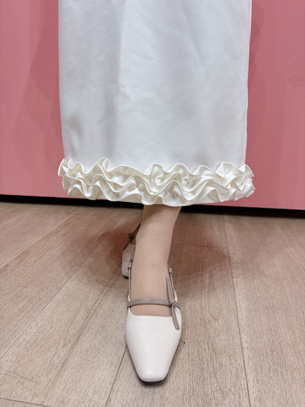 3Dフリルスカート