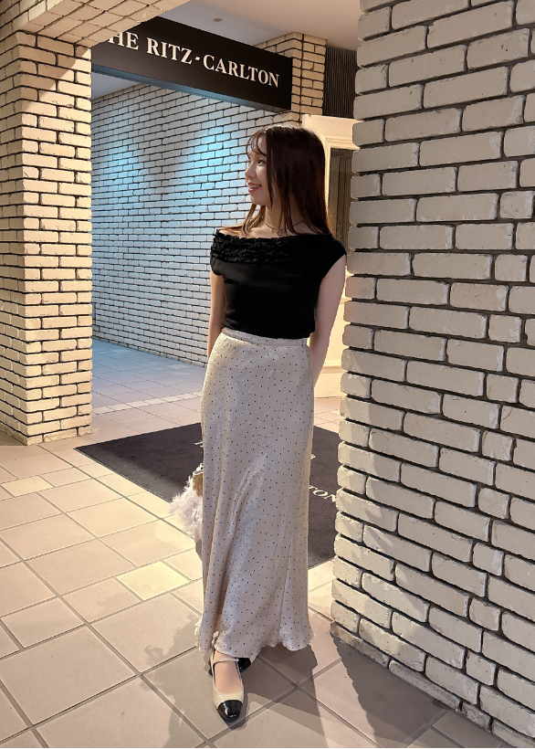2WAYフリルTシャツ
