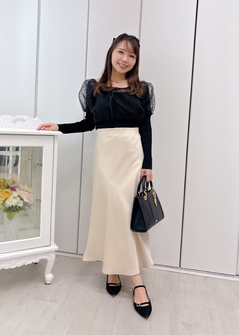 シアードット2WAYニット