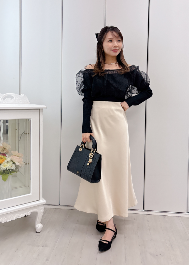 シアードット2WAYニット