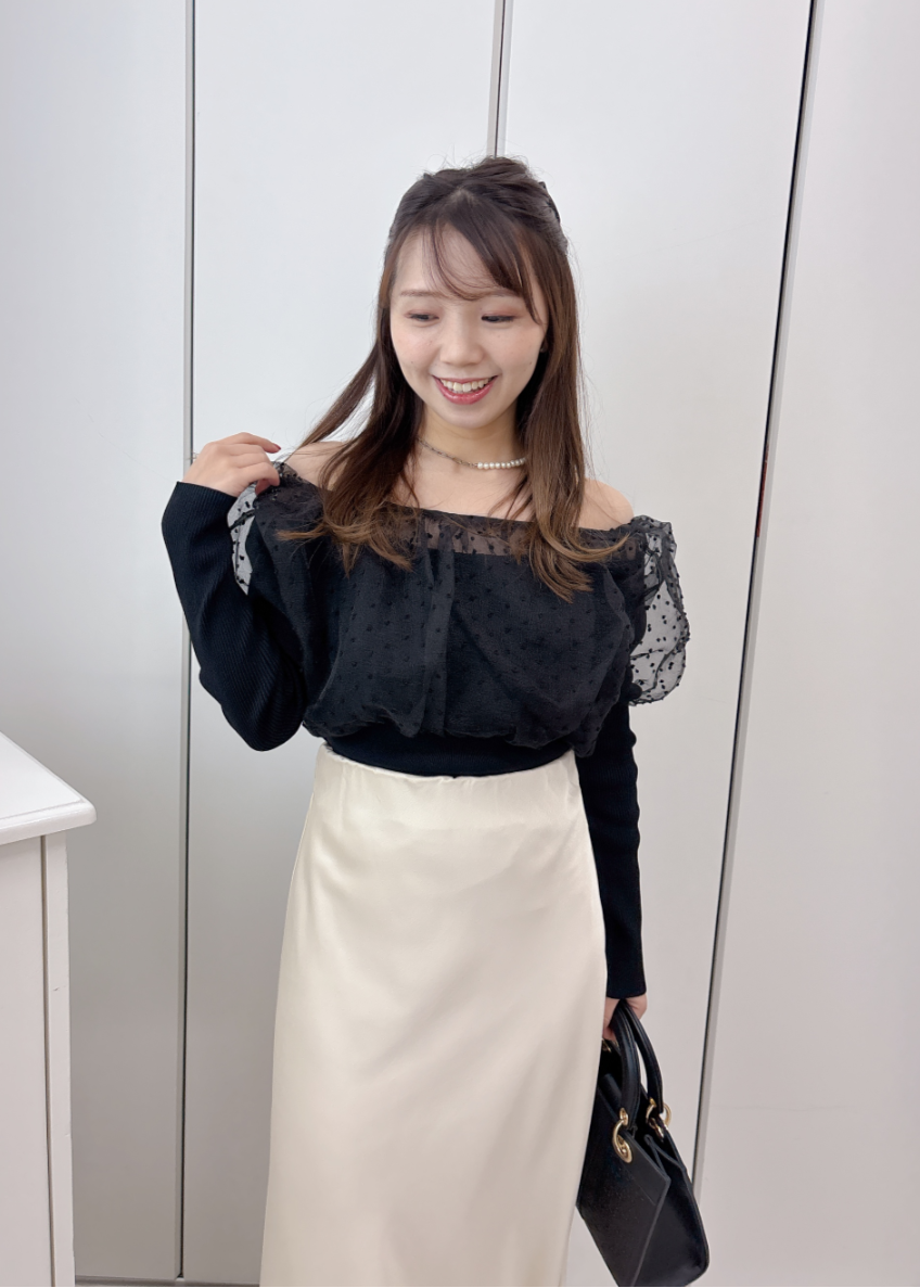 シアードット2WAYニット