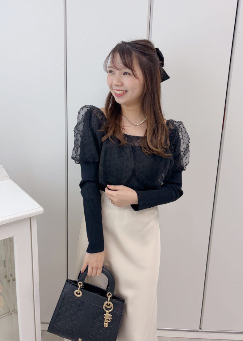 シアードット2WAYニット