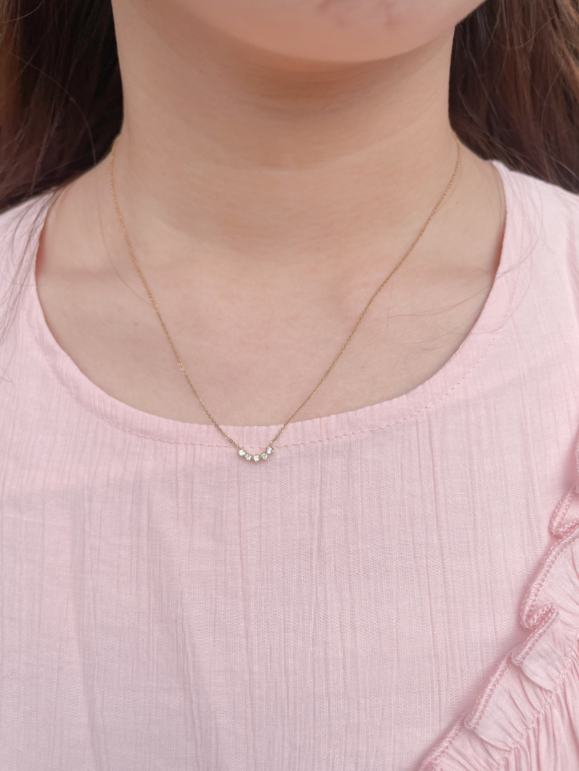 パフスリーブフレンチワンピース