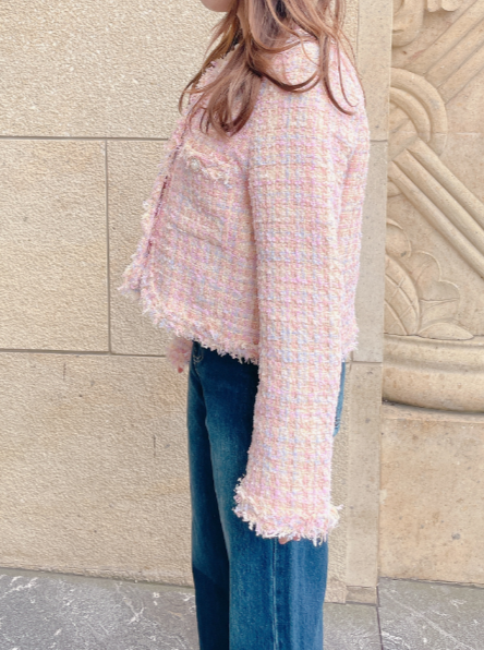 ミックスツイードジャケット