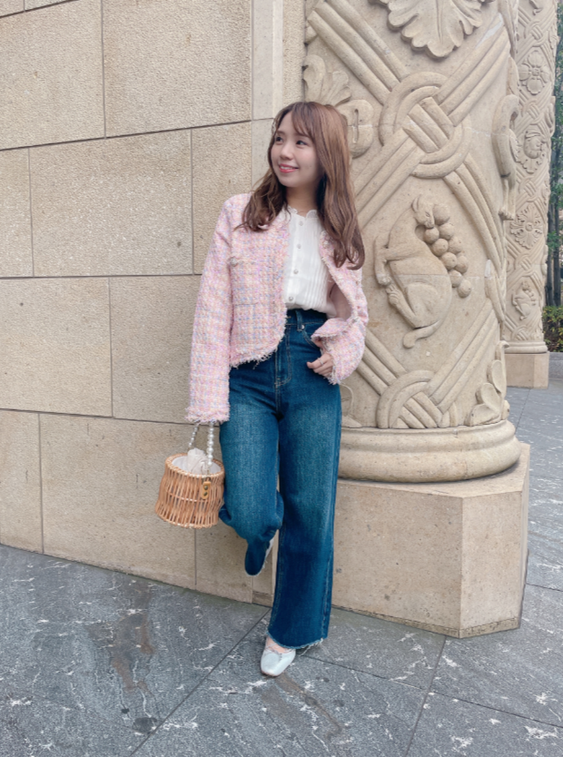 ミックスツイードジャケット