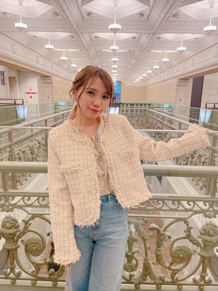 ミックスツイードジャケット