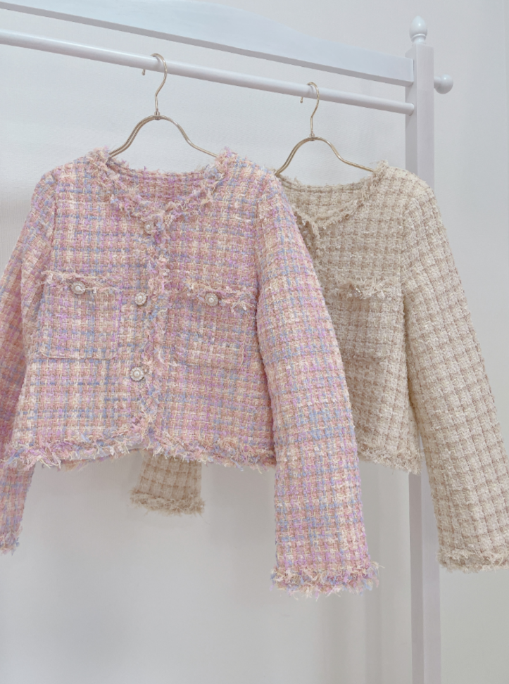 ミックスツイードジャケット